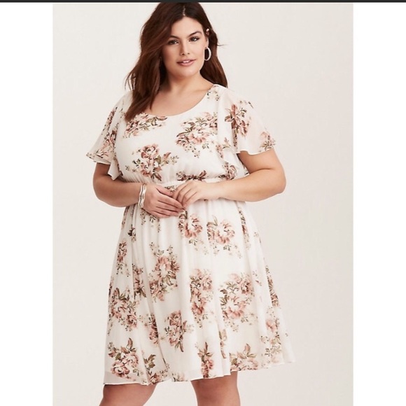 torrid floral dress